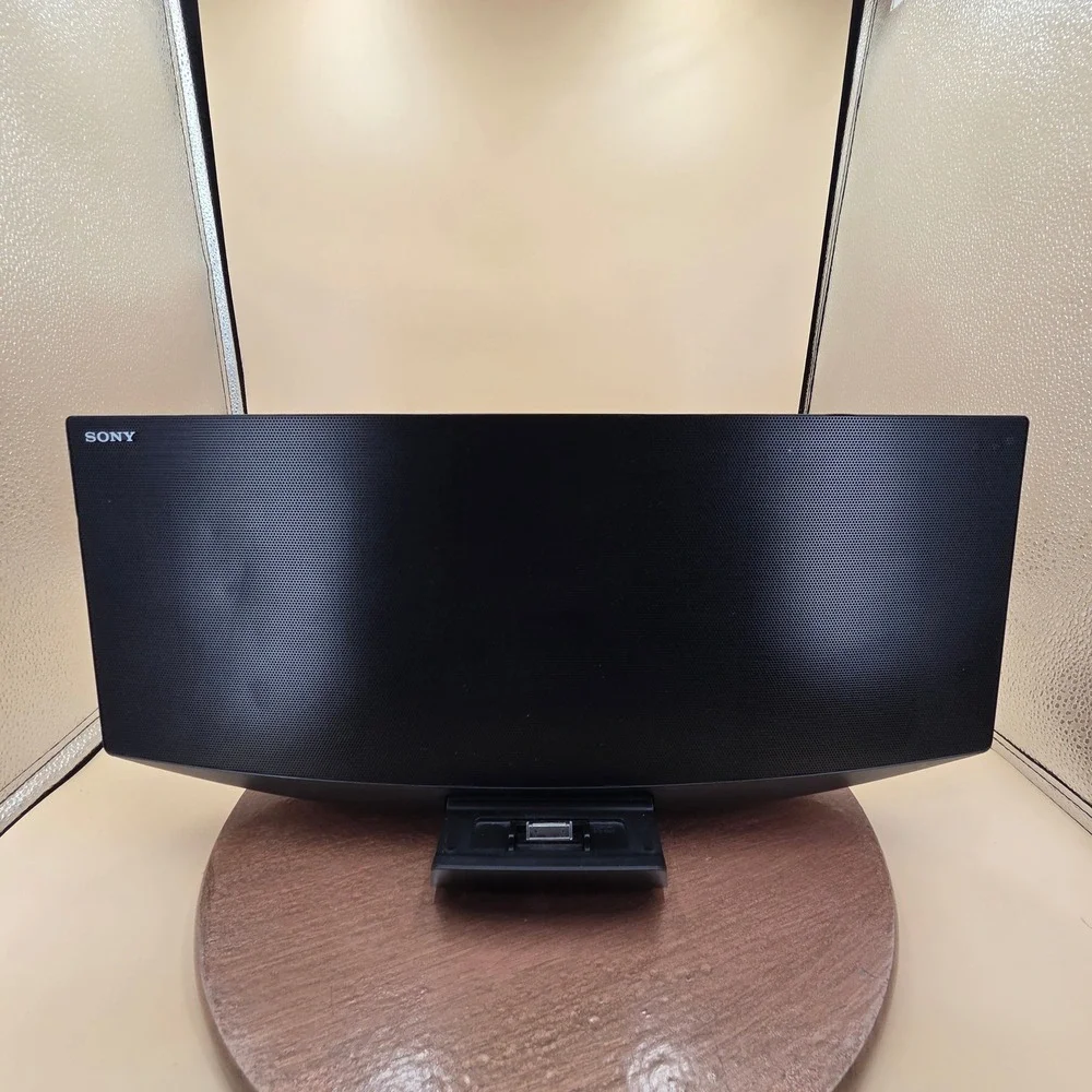 Sony CMT-V50iP Micro Hi-Fi Shelf System CD Player Radio iPod iPhone Dock Black